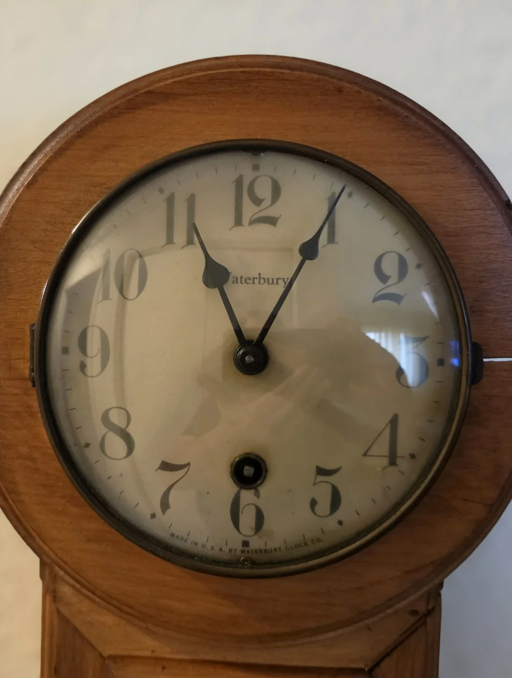 Vintage Wall Clock Waturbury